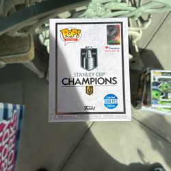 Funko Pop 23’ Vegas Golden Knights Champions Exclusive