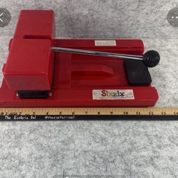 Red Sizzix Big Shot Die Cutting Machine Provo Craft With System Converter