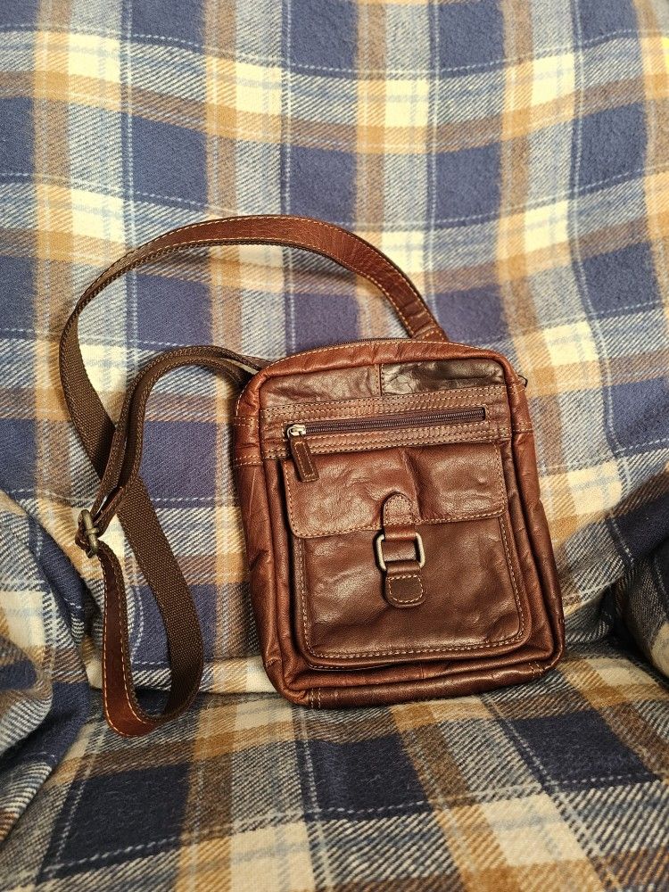 Genuine Leather JACK GEORGES bag 