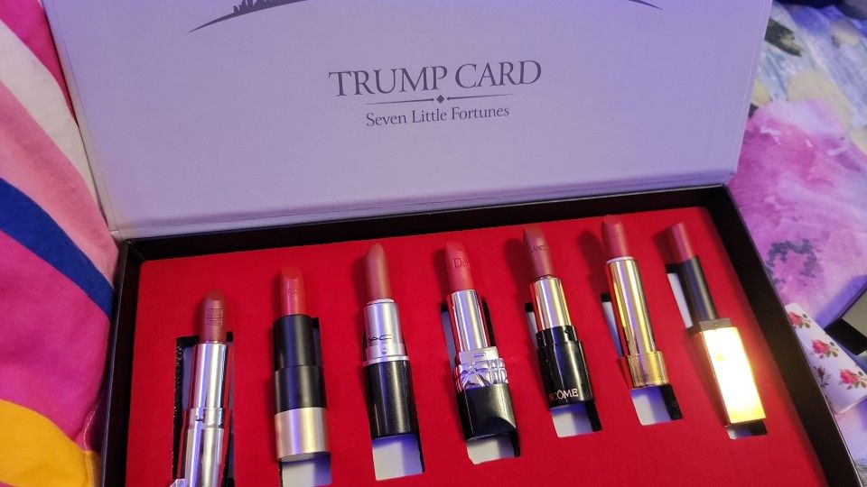 Lipstick 7 Different Brands.