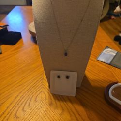 Matching Necklace And Earring Set