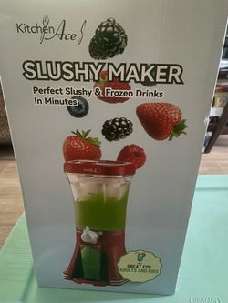 Kitchen Ace Slushy Maker new