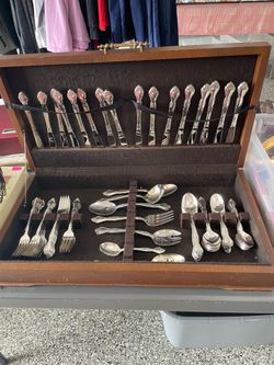 Silver plated silverware