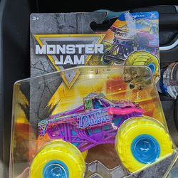 Two Monster Jam Trucks