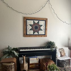 Framed Fabric Art