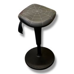 Vinsetto Lift Wobble Stool Standing Chair with 360° Swivel, Tilting Balance Chair with Adjustable Height and Saddle Seat for Active Sitting, Gray