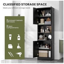 Tall Cabinet (black) 