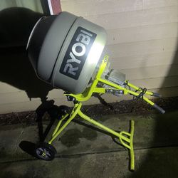 RYOBI Portable Cement Mixer