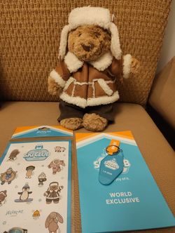 Jellycat Bartholomew Bear LA exclusive