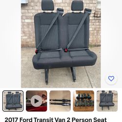 Ford Transit Rear Seats (2015-2025)      from 2021 Passenger Van 