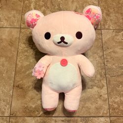 Rilakkuma - San-X Sakura Korilakkuma Pink Cherry Blossom Plush