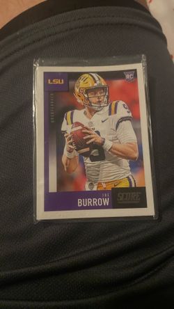 joe burrow rookie card rare