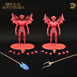 D13 Toys Biblical Adventures Red Devils Two Pack