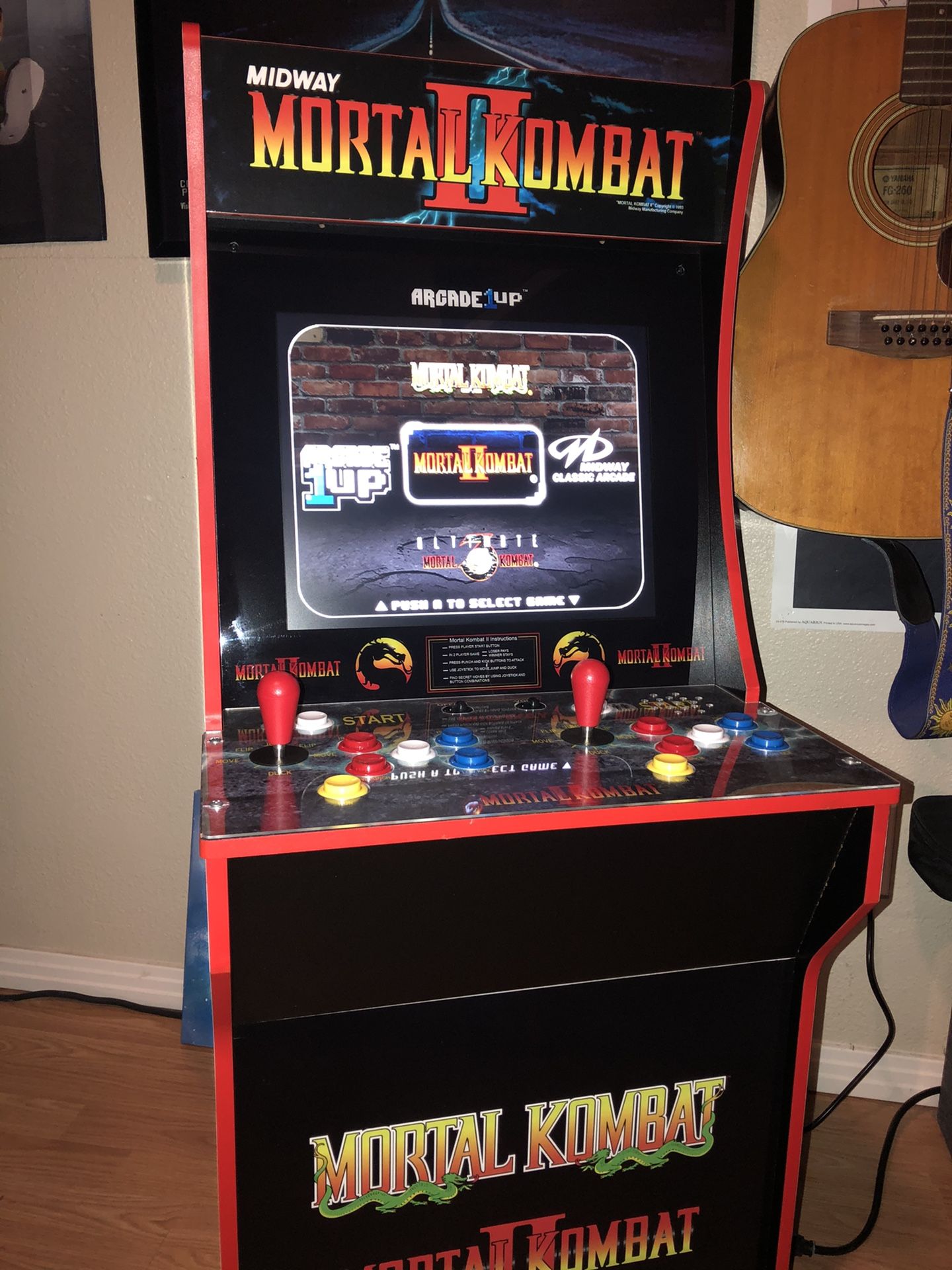 Arcade1up Mortal Kombat 2 - Like New