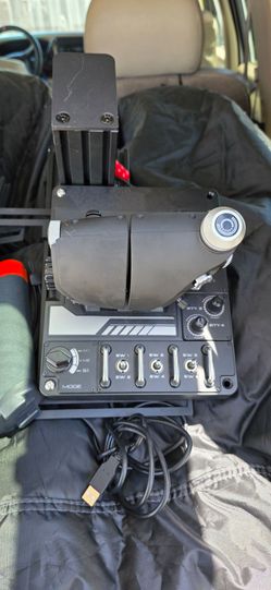 Logitech X56 Flight Simulator Joystick and Throttle