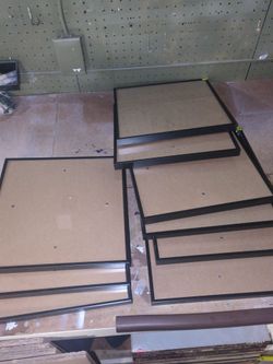 Vinyl record frames