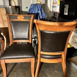 Vintage Chairs and Entry Table