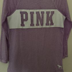 X-small PINK Elbow Length shirt $5
