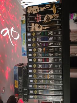 Horror sci-fi VHS