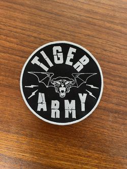 Tiger Army Patch
