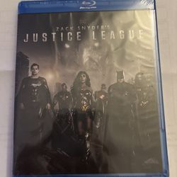 BRAND NEW SEALED Zach Snyder’s Justice League blu-ray