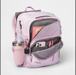 Top-load 17" Backpack Pink - Embark Band New
