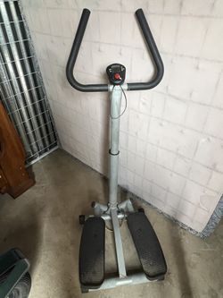 Exercise Fitness Stepper With Handlebar