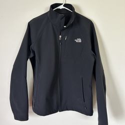 Women’s North Face Black Performance Softshell Jacket Athletic Cut