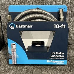 Eastman Ice Maker Connector 10 Ft Long 1/4 In Compression New In Box 