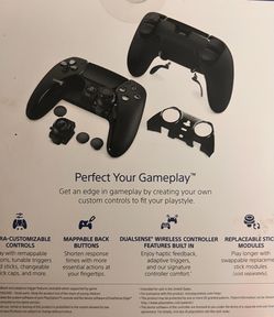 dual sense, edge, wireless controller Play station dual sense, edge, wireless controller