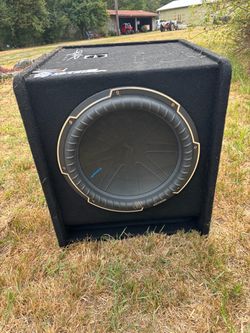 15 inch scar sub with box