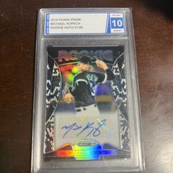 Micheal Kopech Rookie Auto /50 SGS 10