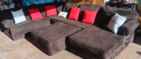 Nice Big Brown Ashley Sectional Can Deliver