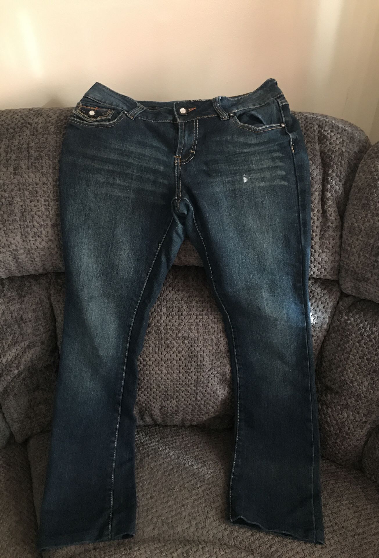 Karma blue jeans size 11
