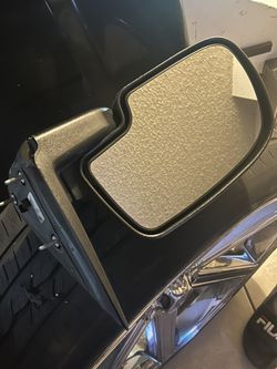 Chevy Silverado, cat eye driver side mirror