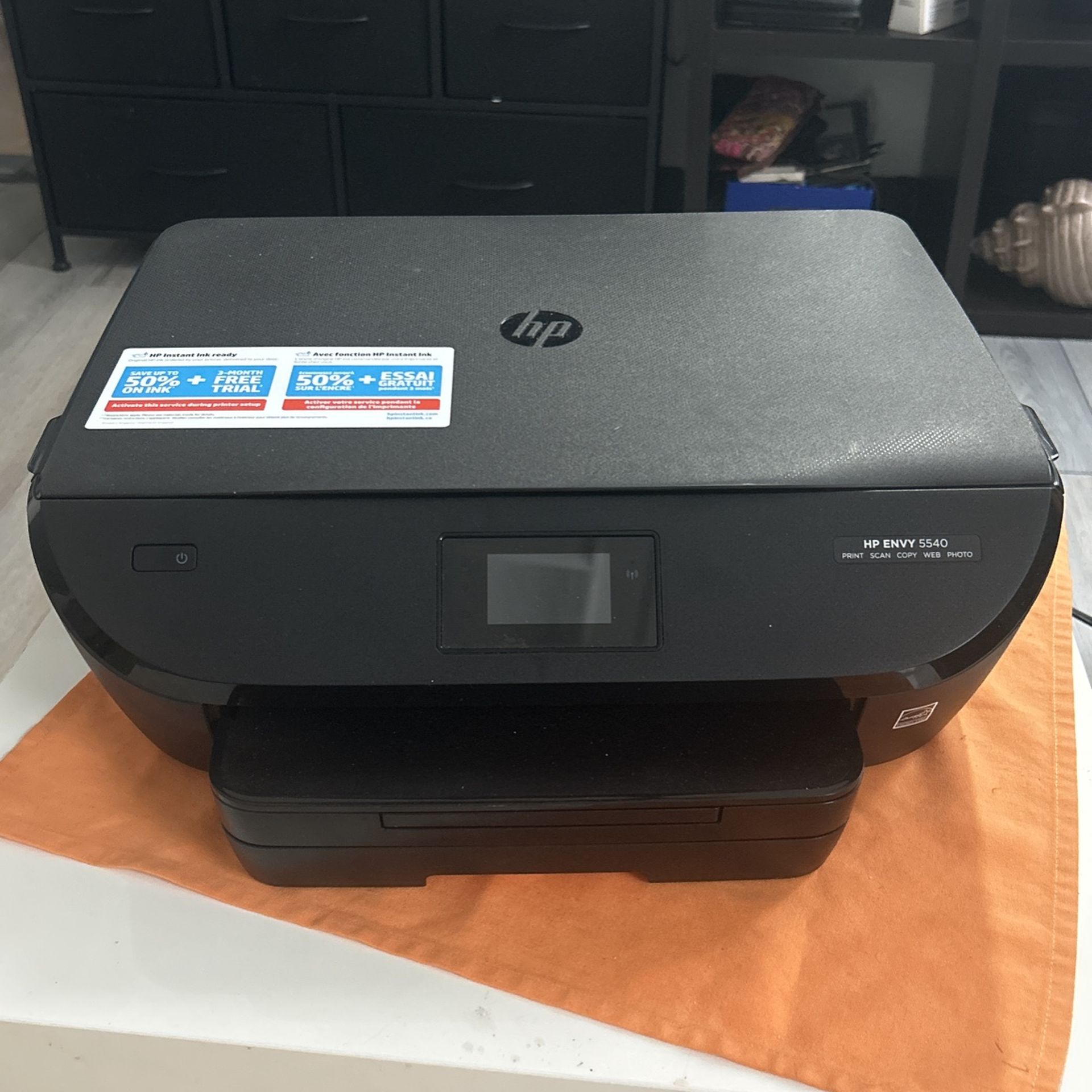 Hp Envy 5540 Printer Used But In Good Condition Only Used A Couple Of Times.