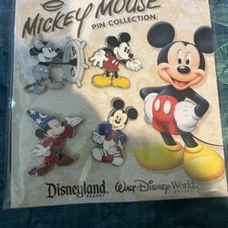 Mickey Mouse Pin Collection