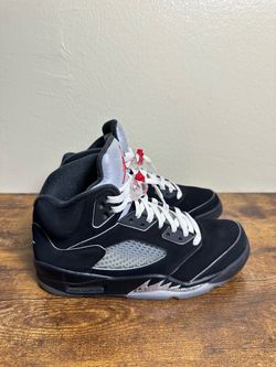 Jordan 5 Black Metallic Reimagined Size 8.5 Men’s