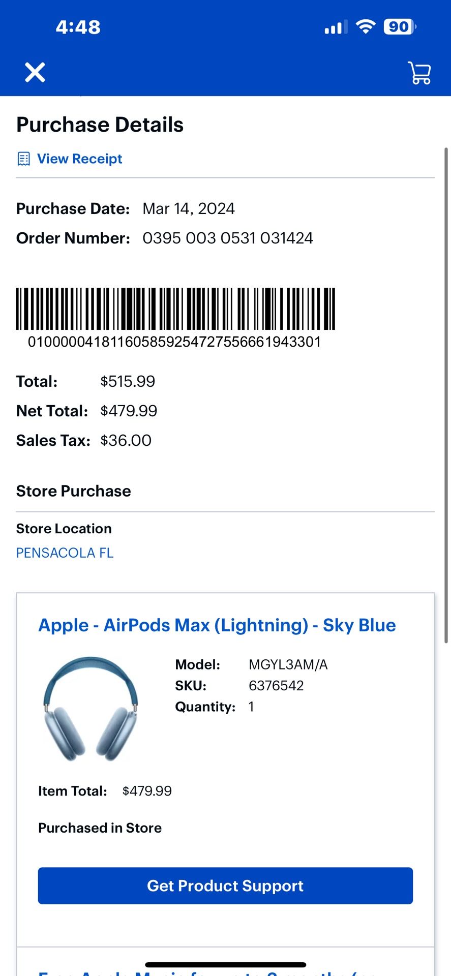 Apple Air POD Max