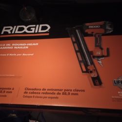 Rigid 3 1/2 Framing Nailer Brand New