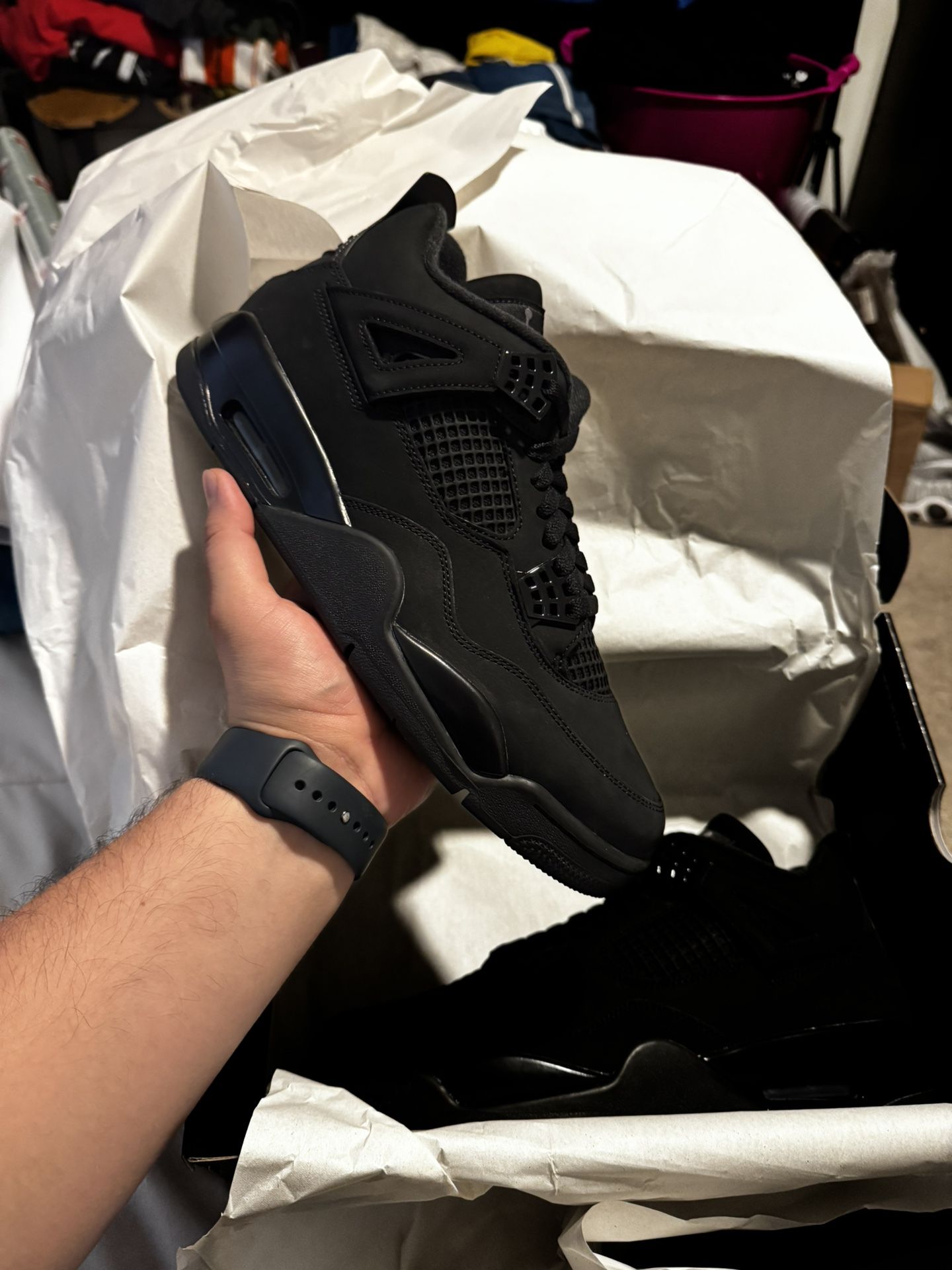 Jordan 4 Black Cat, πββ¬ Deadstock BRANDNEW 10.5