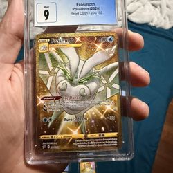 CGC 9 Secret Rare Frosmoth And Octillery!
