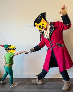 Captain Hook costume pirate Peter Pan