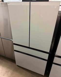🚨 New Samsung - 36 in. Wide BESPOKE 23 cu. ft. 4-Door French Door Counter Depth Smart Refrigerator