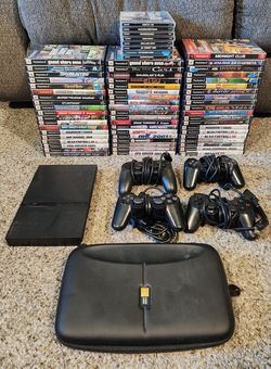 Huge Ps2 Video Game Console Bundle