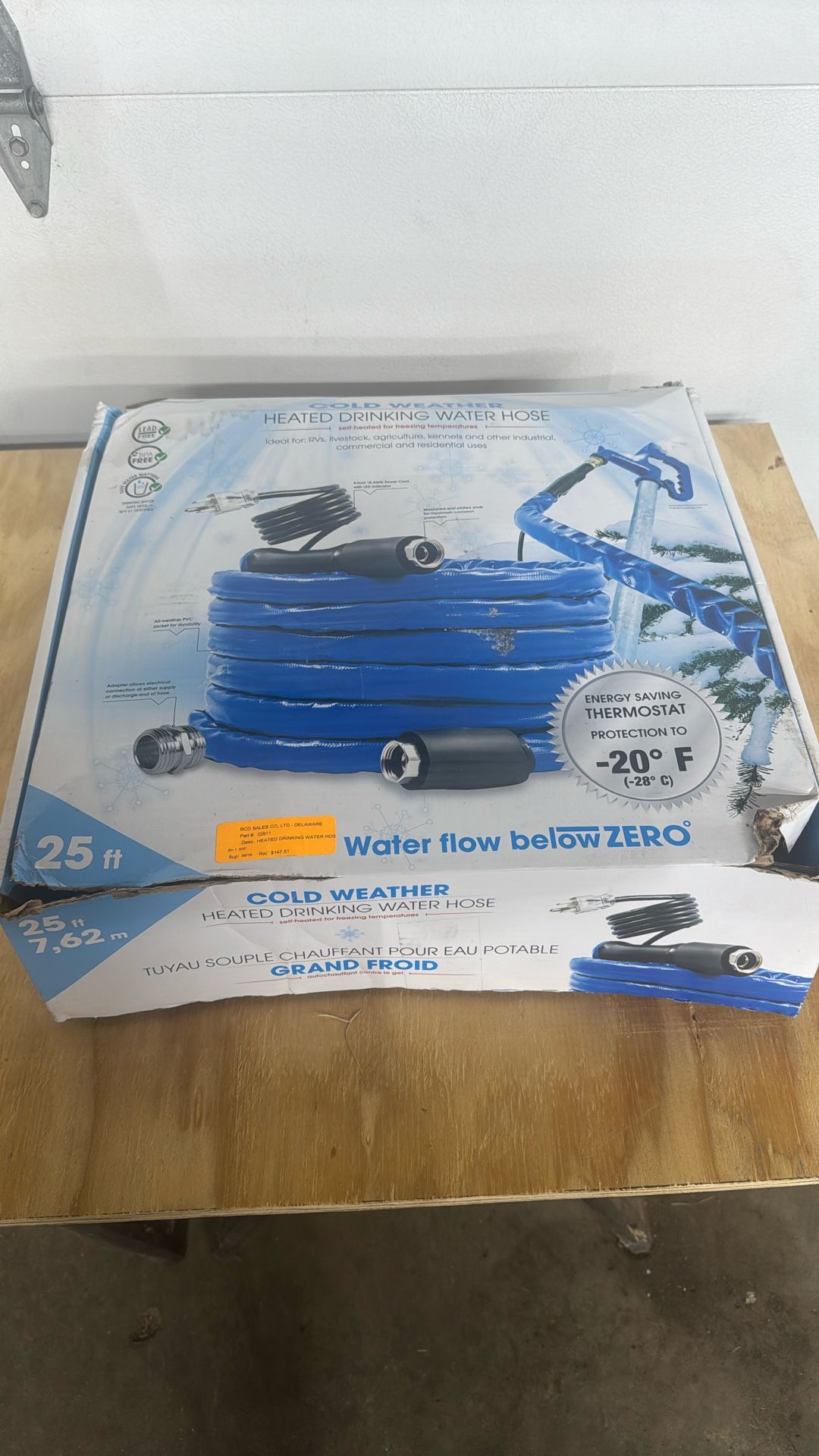 Cold Weather Heated Drinking Water Hose