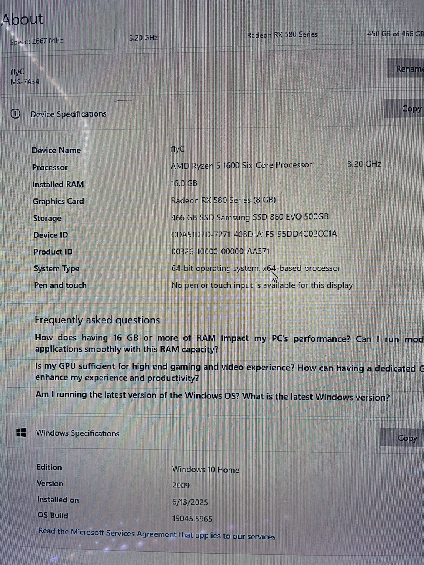 Pc Custom Built 