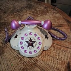 BRATZ Electric Funkadelic Fashion Pink/Purple Phone WORKS! 2003
