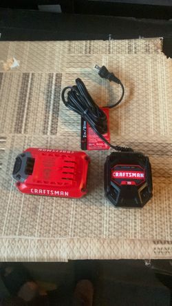 Craftsman two amp battery and charger