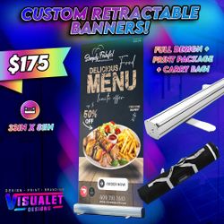 Retractable Banners | Printed Banners